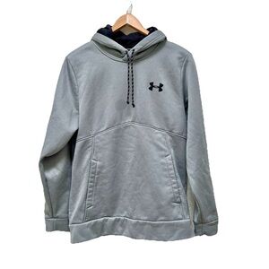 Under Armour Heather UA Rival Fleece Hoodie Men's‎ Size S Gray Pullover